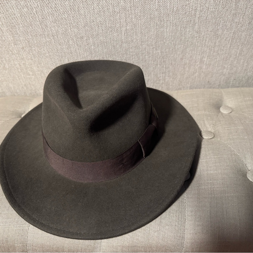 Classic Indiana Jones Fedora Dark Olive XL